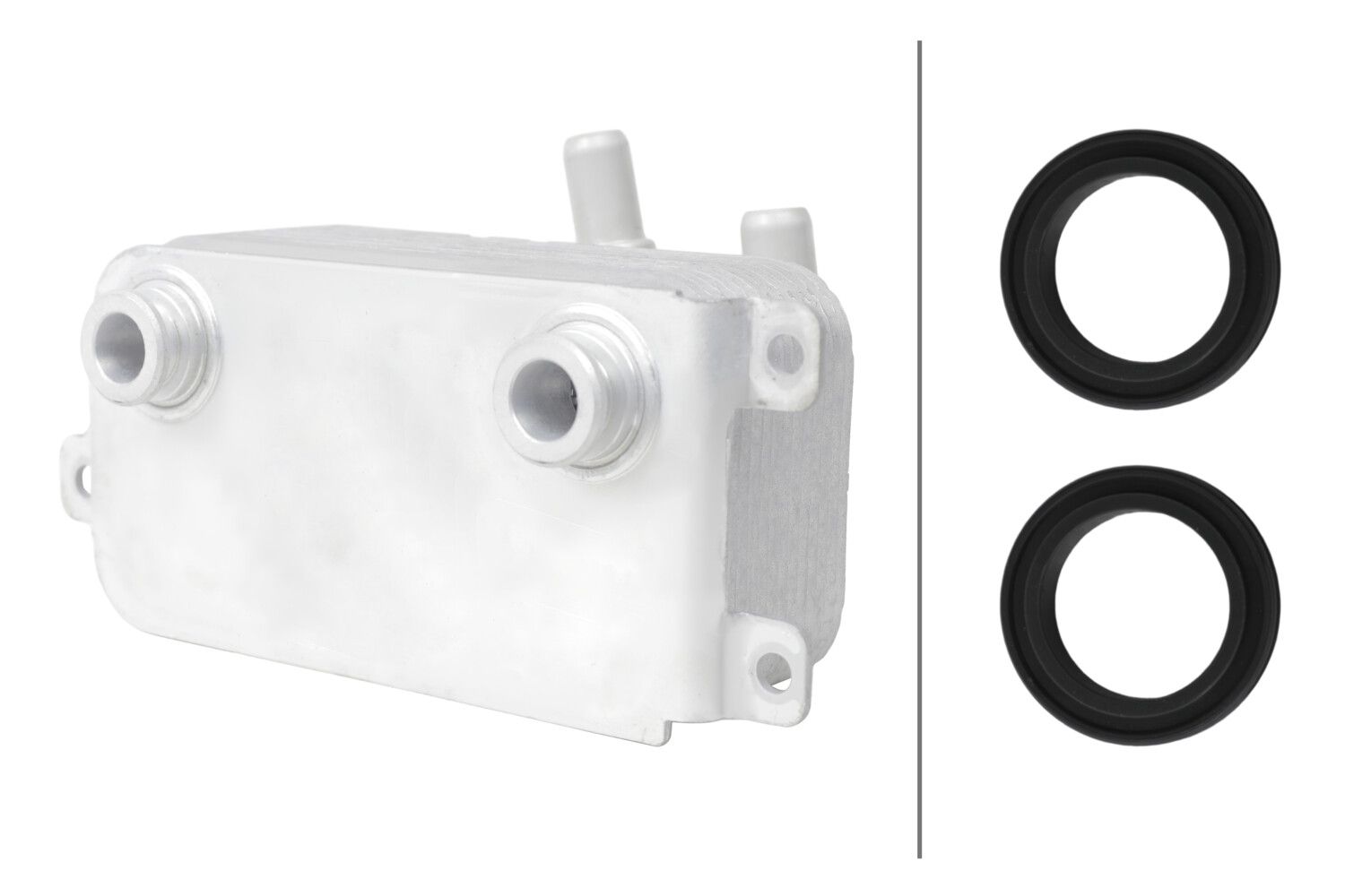Hella 8MO 366 360-371 Ölkühler, Automatikgetriebe