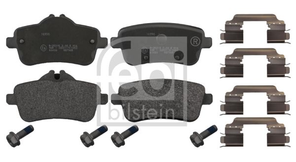 Brake Pad Set, disc brake 16990