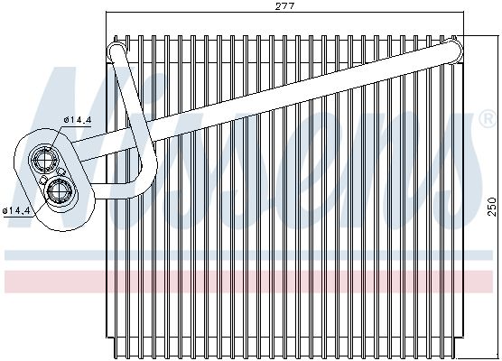 Verdampfer, Klimaanlage Verdampfer, Klimaanlage