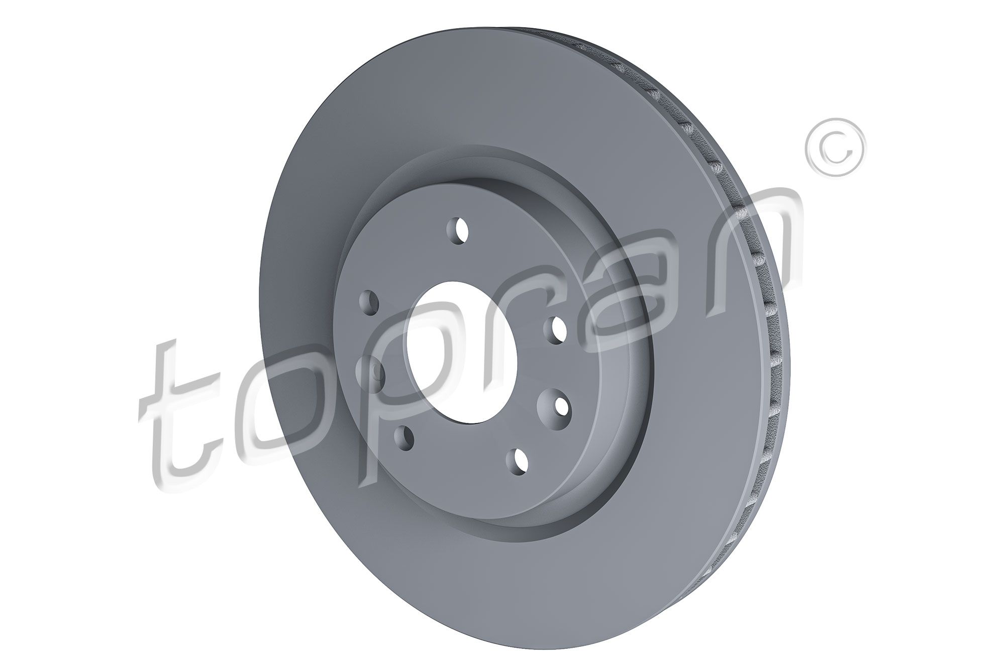 631 159 TOPRAN COATED féktárcsa