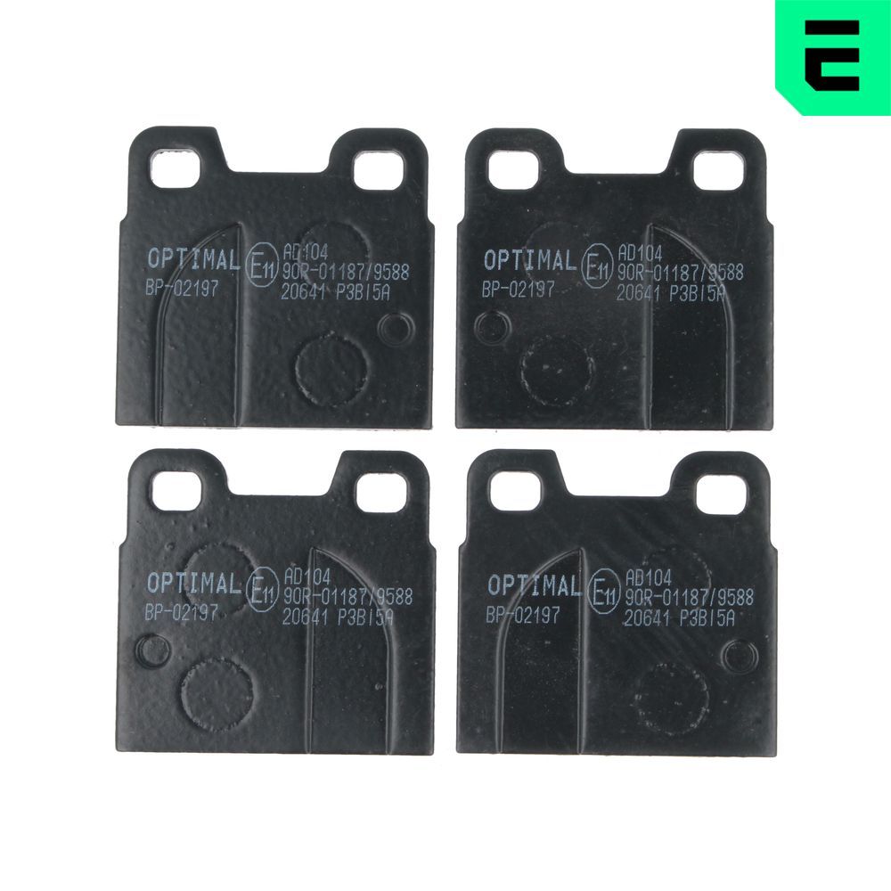 Brake Pad Set, disc brake BP-02197