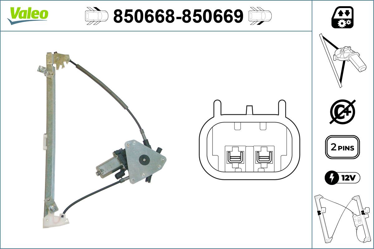 VALEO 850668 - Fensterheber