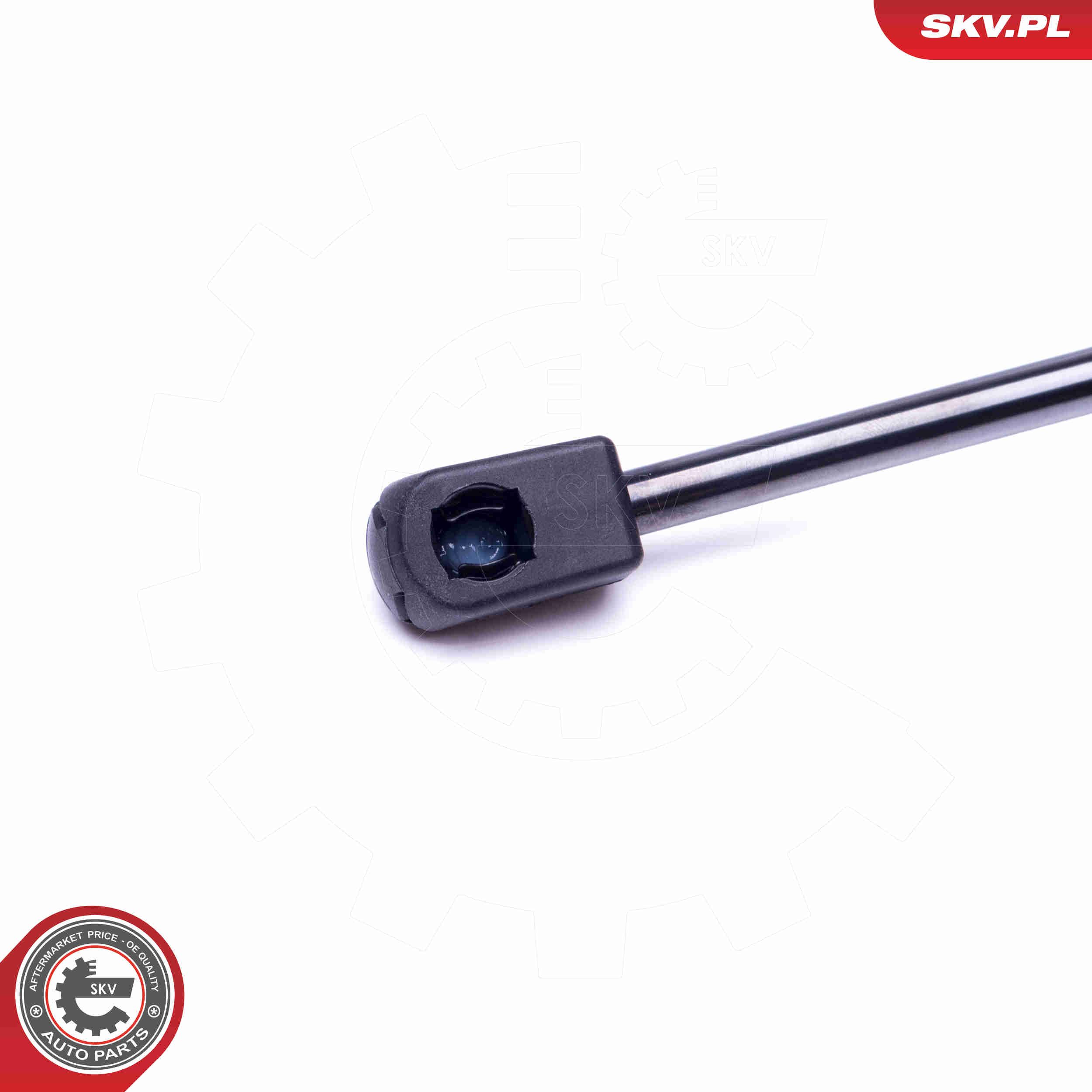 Gasfeder, Motorhaube