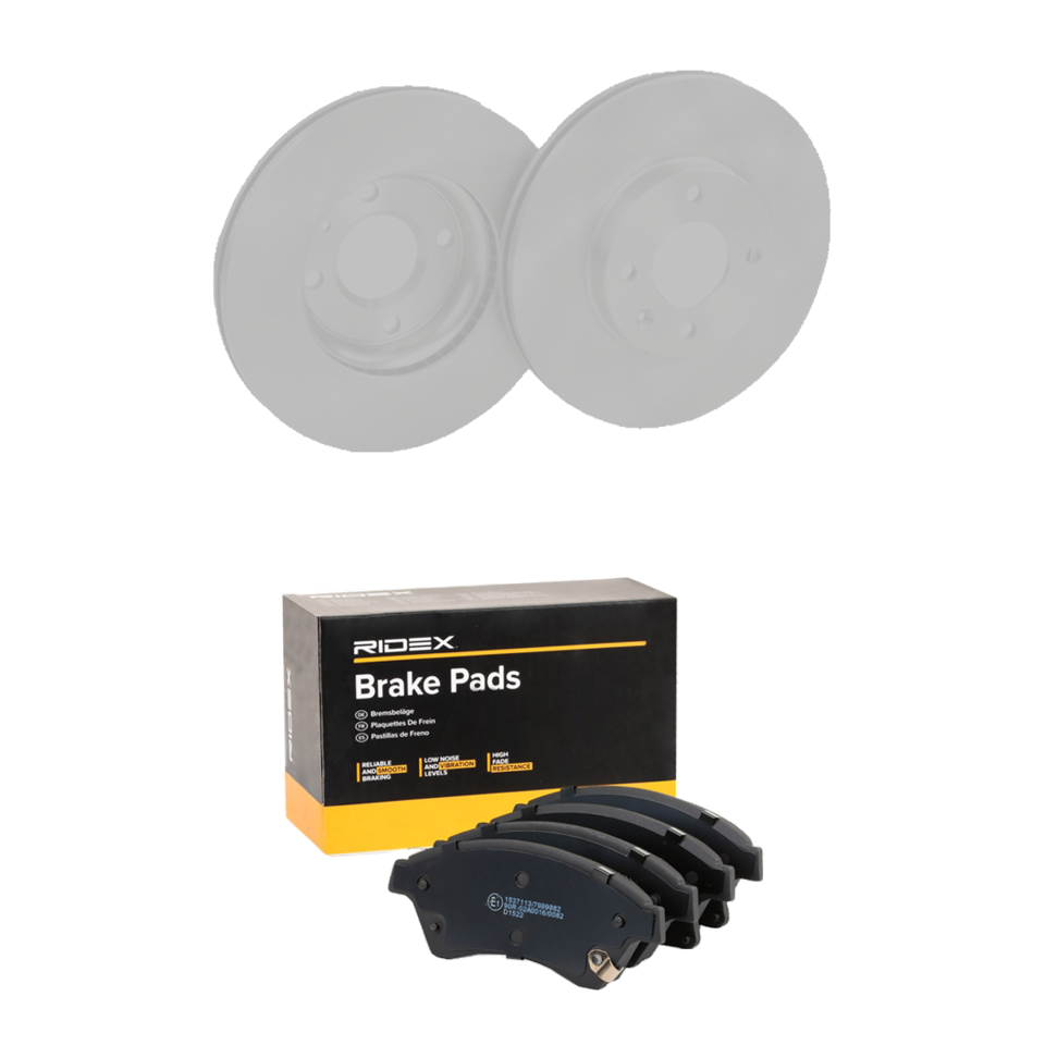 Remmenset, remschijf