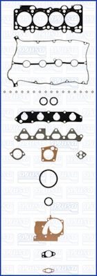 Juego completo de empaques, motor