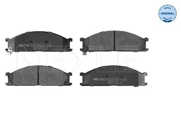 MEYLE 025 213 4717 Brake Pad Set, disc brake