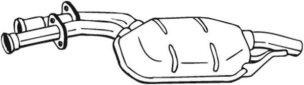 BOSAL 175-005 - Mittelschalld&auml;mpfer