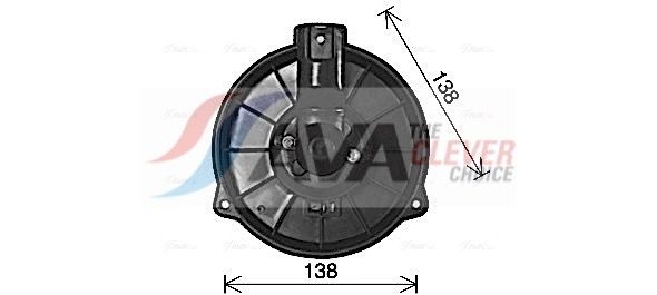 AVA QUALITY COOLING HD8318 - Innenraumgebl&auml;se