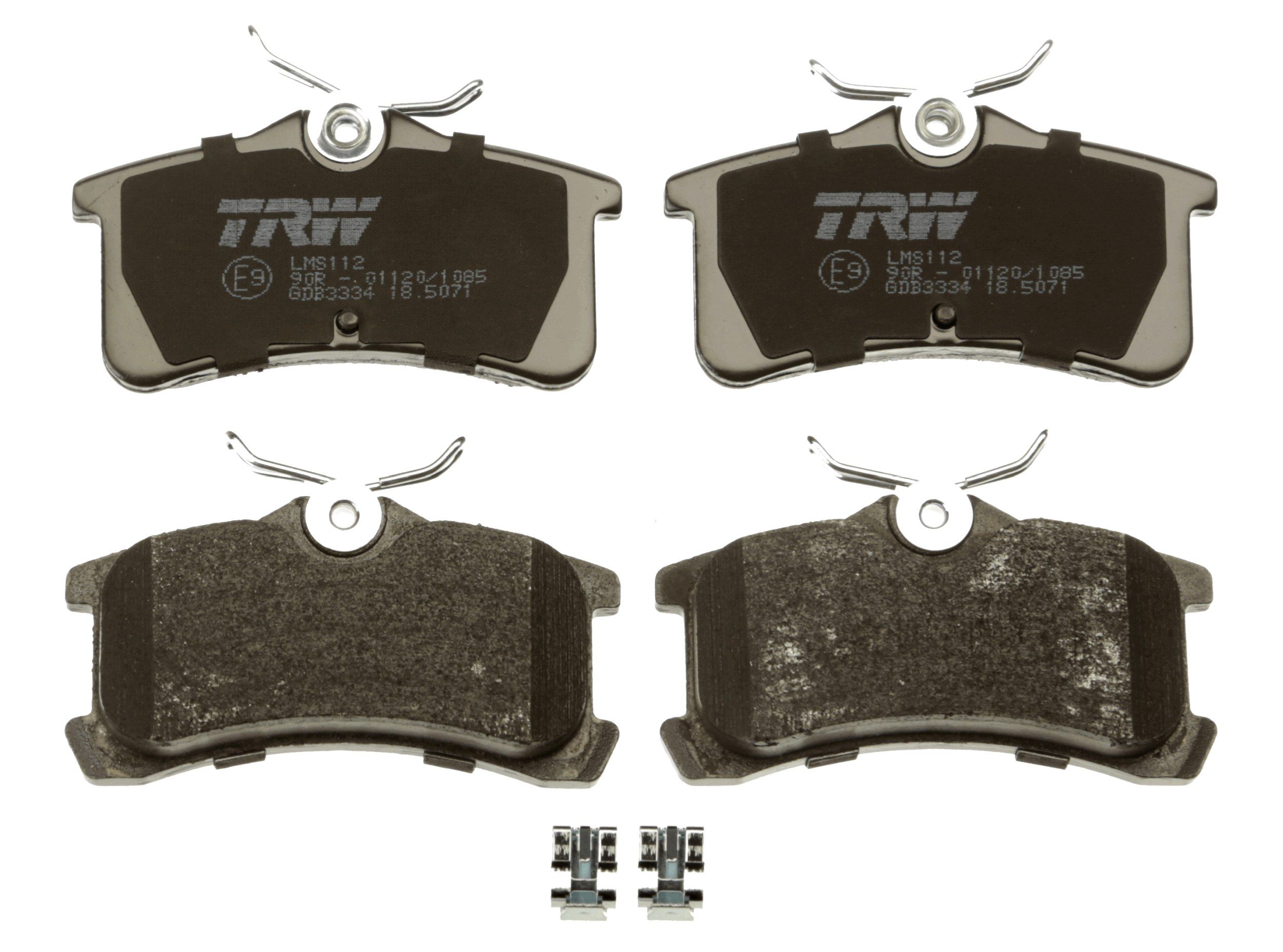 TRW BRAKE PAD SET, DISC BRAKE - TecDoc 2