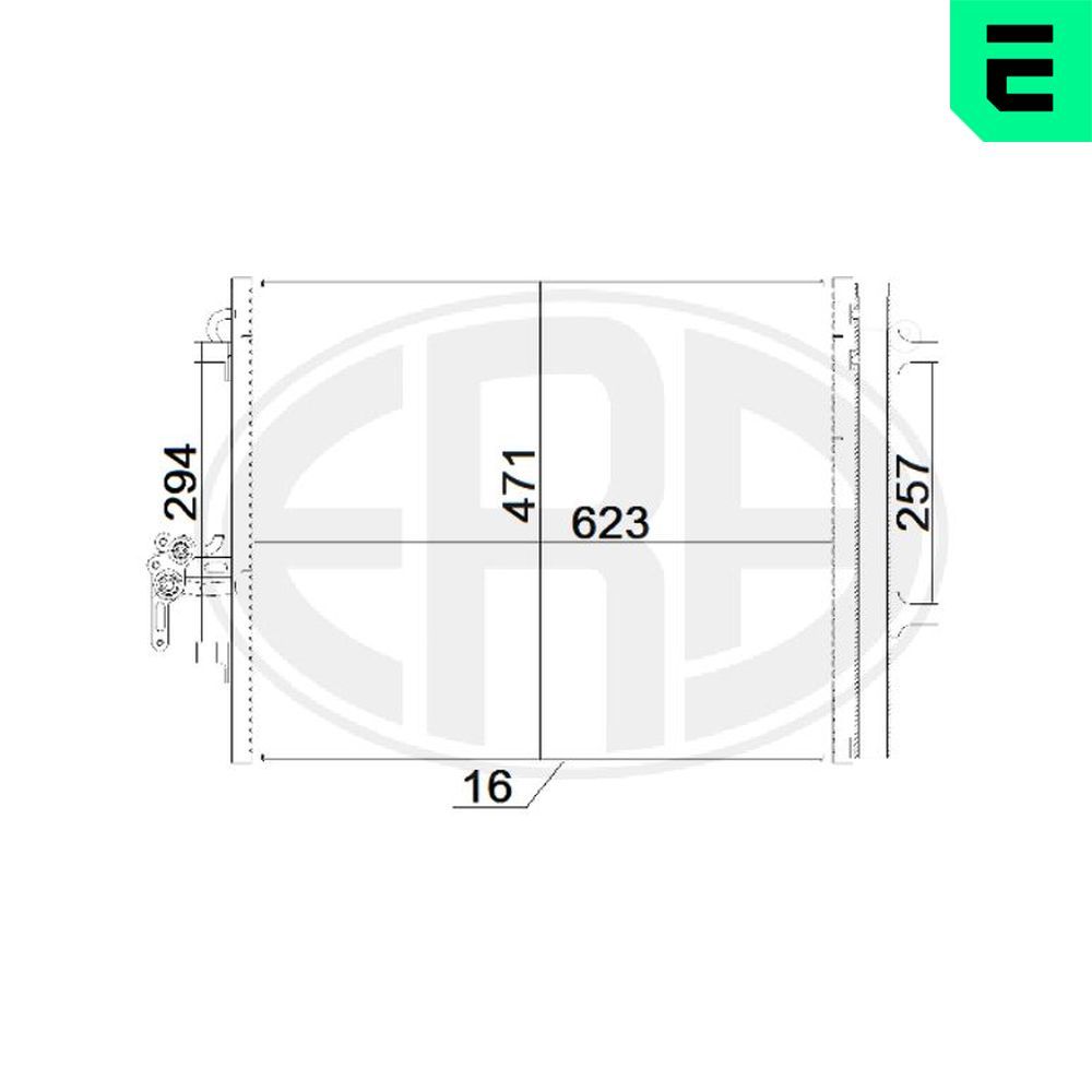 Kondensator, Klimaanlage