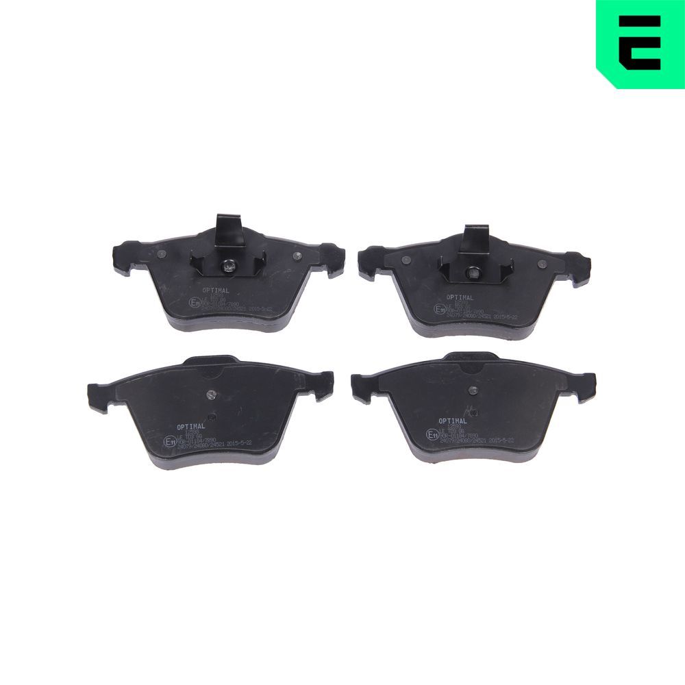 Bremsbelagsatz, Scheibenbremse