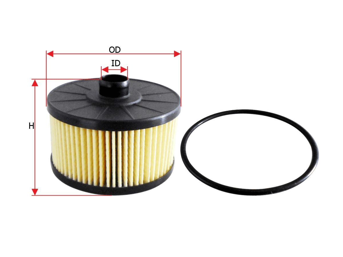 OIL FILTER FITS R2772P WCO203 - TecDoc Only