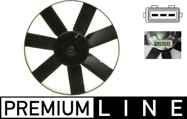 L&uuml;fter, Motork&uuml;hlung