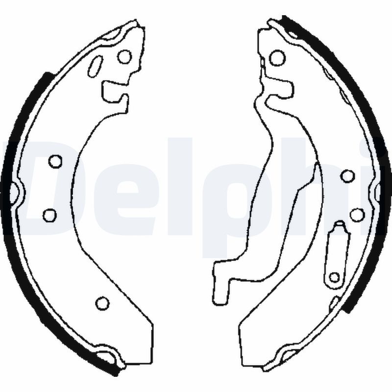 Brake Shoe Set LS1645