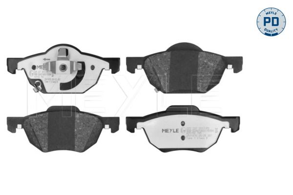 Bremsbelagsatz, Scheibenbremse