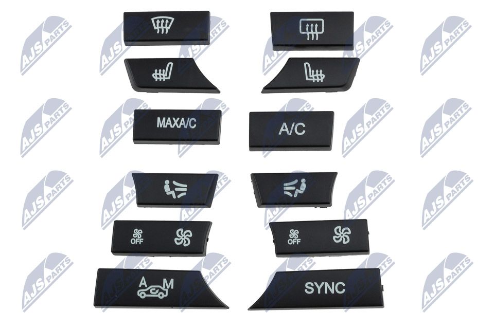 Bedienelement, Heizung/L&uuml;ftung