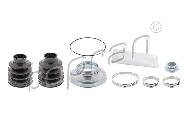 Faltenbalgsatz, Antriebswelle