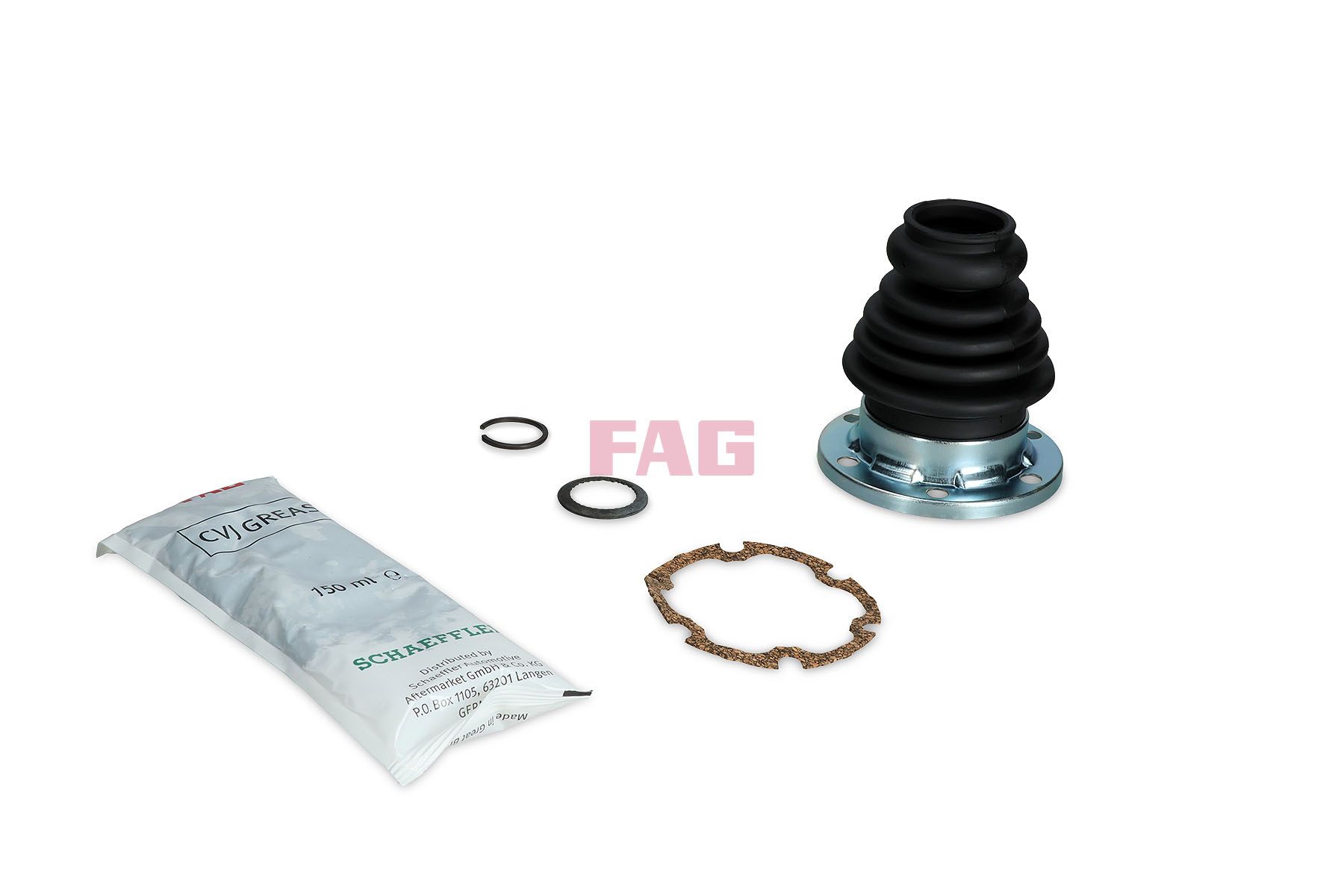 Faltenbalgsatz, Antriebswelle