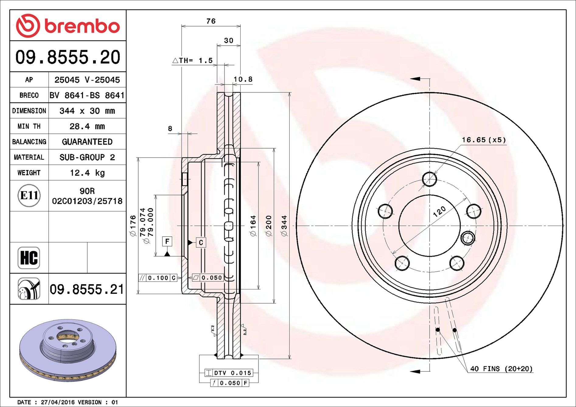LAND ROVER RANGE ROVER 02-05 (FRT) - TecDoc 2