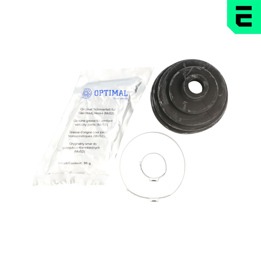 Faltenbalgsatz, Antriebswelle