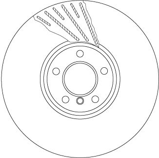 TRW BRAKE DISC - TecDoc 2