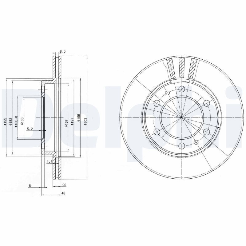 Brake Disc BG2591