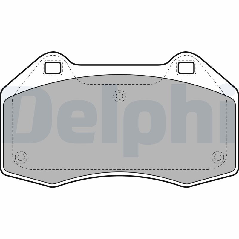 Brake Pad Set, disc brake LP1940