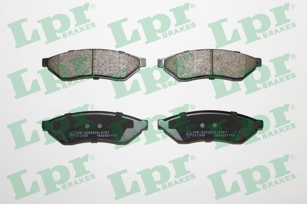 Brake Pad Set, disc brake 05P1198