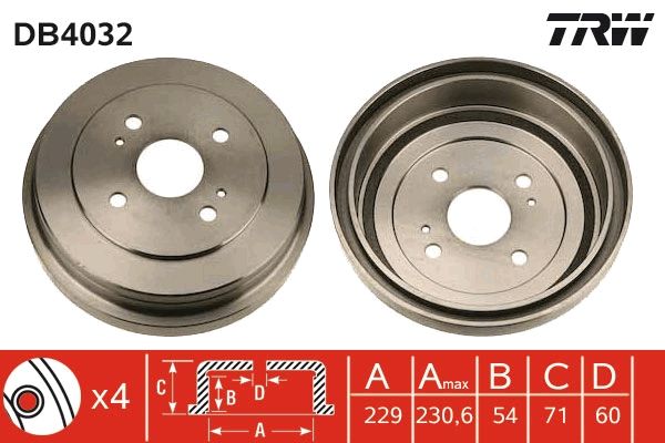 TAMBOUR DE FREIN  9900