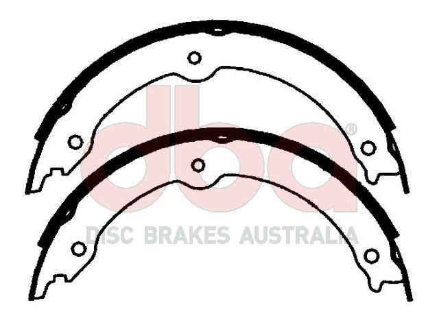 Street Series Brake Shoes [Lexus/Toyota Park Brake 241.3mm] - TecDoc Only
