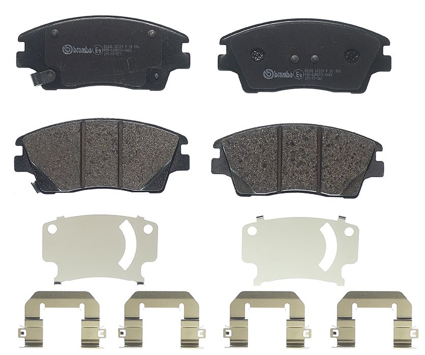 Brembo P 30 096 Bremsbelagsatz, Scheibenbremse