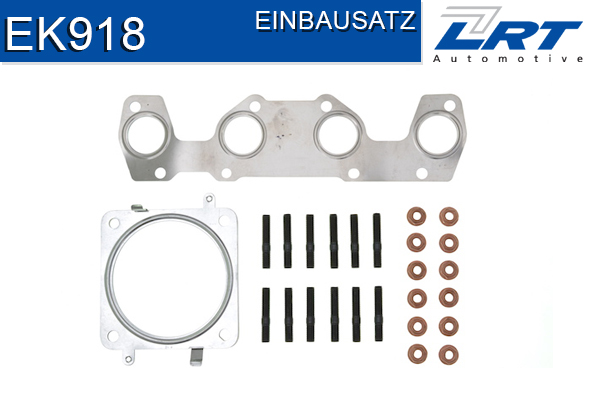 Montagesatz, Abgaskr&uuml;mmer