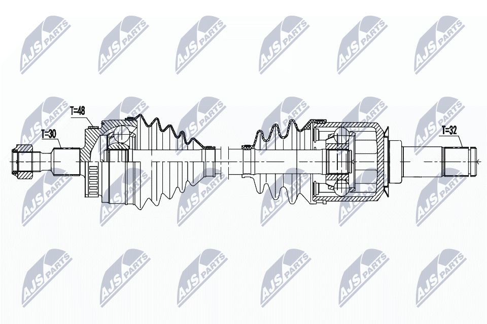 NTY NPW-ME-130 - Antriebswelle