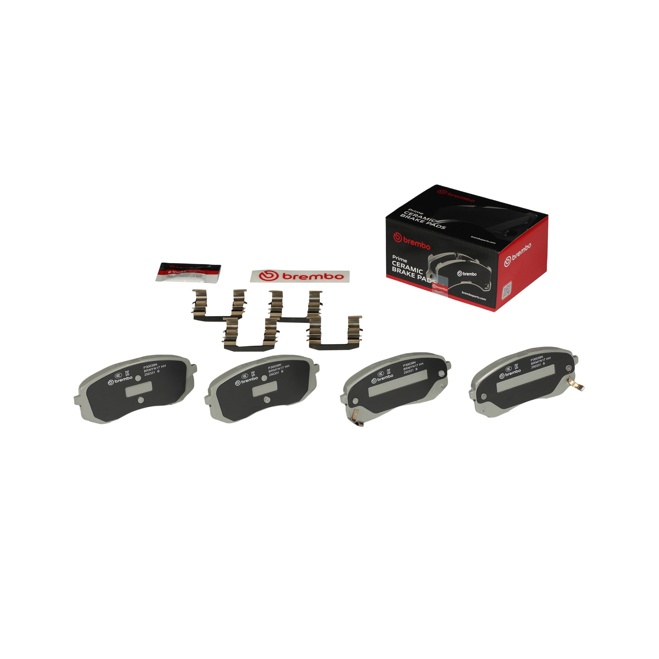 BREMBO DISC PAD -  HYUNDAI SONATA LF 14-20 (FRT) - TecDoc 1