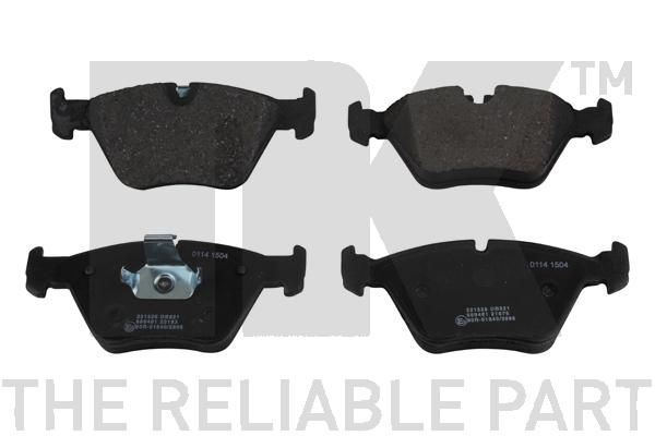 Bremsbelagsatz, Scheibenbremse