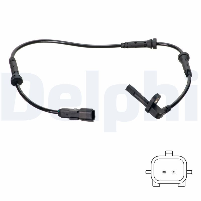 DELPHI SS20750 - Sensor, Raddrehzahl