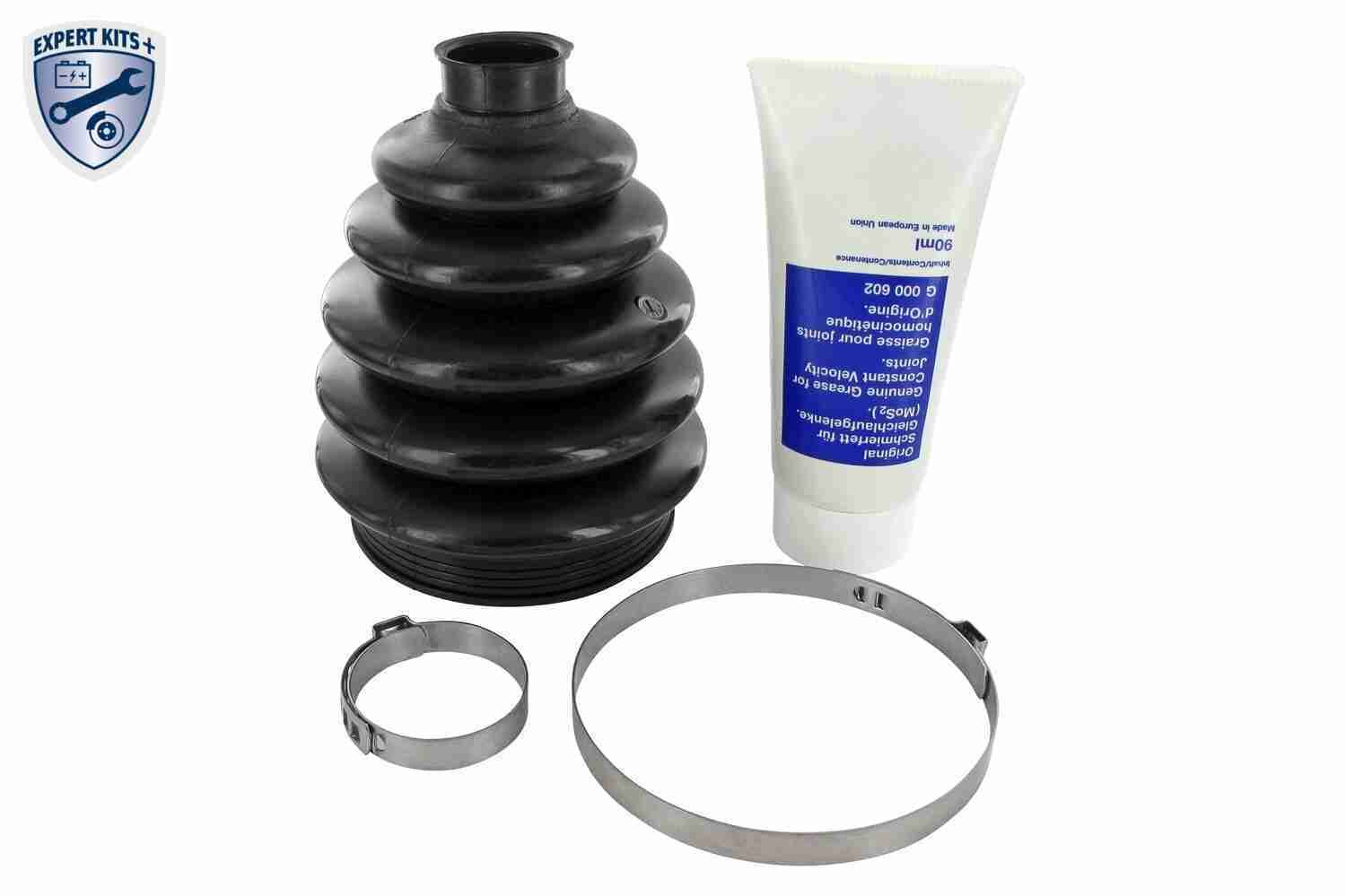 Faltenbalgsatz, Antriebswelle