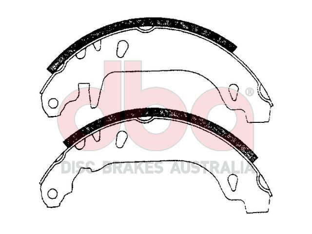 Street Series Brake Shoes [Citroen Xsara/ Peugeot 306 180mm] - TecDoc Only