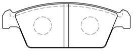 Juego de balatas de freno