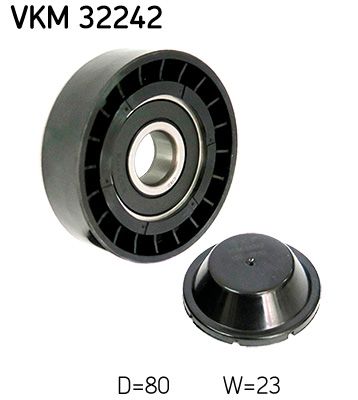 Deflection/Guide Pulley, V-ribbed belt VKM 32242