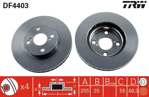 PAIRE DE DISQUES  9900