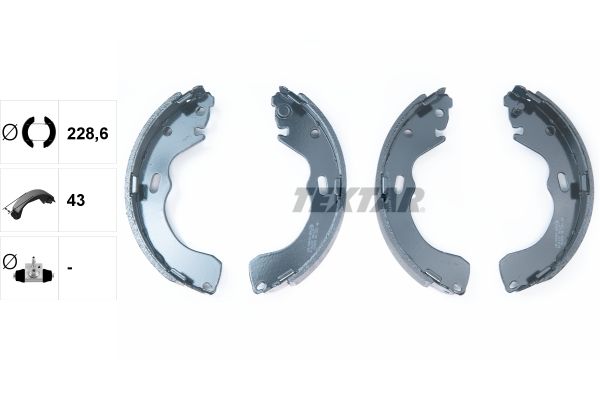 Bremsbackensatz