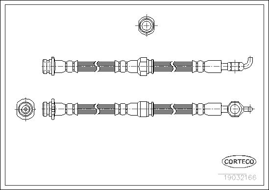 FLEXIBLE DE FREIN ISUZU TROOPER  0705