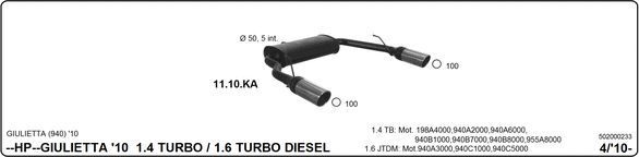 Sportschalldämpferanlage