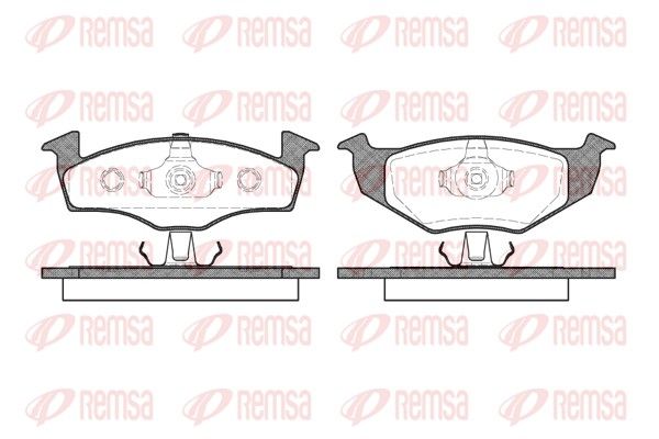 Premium Front Brake Pad Set Premium Front Brake Pad Set