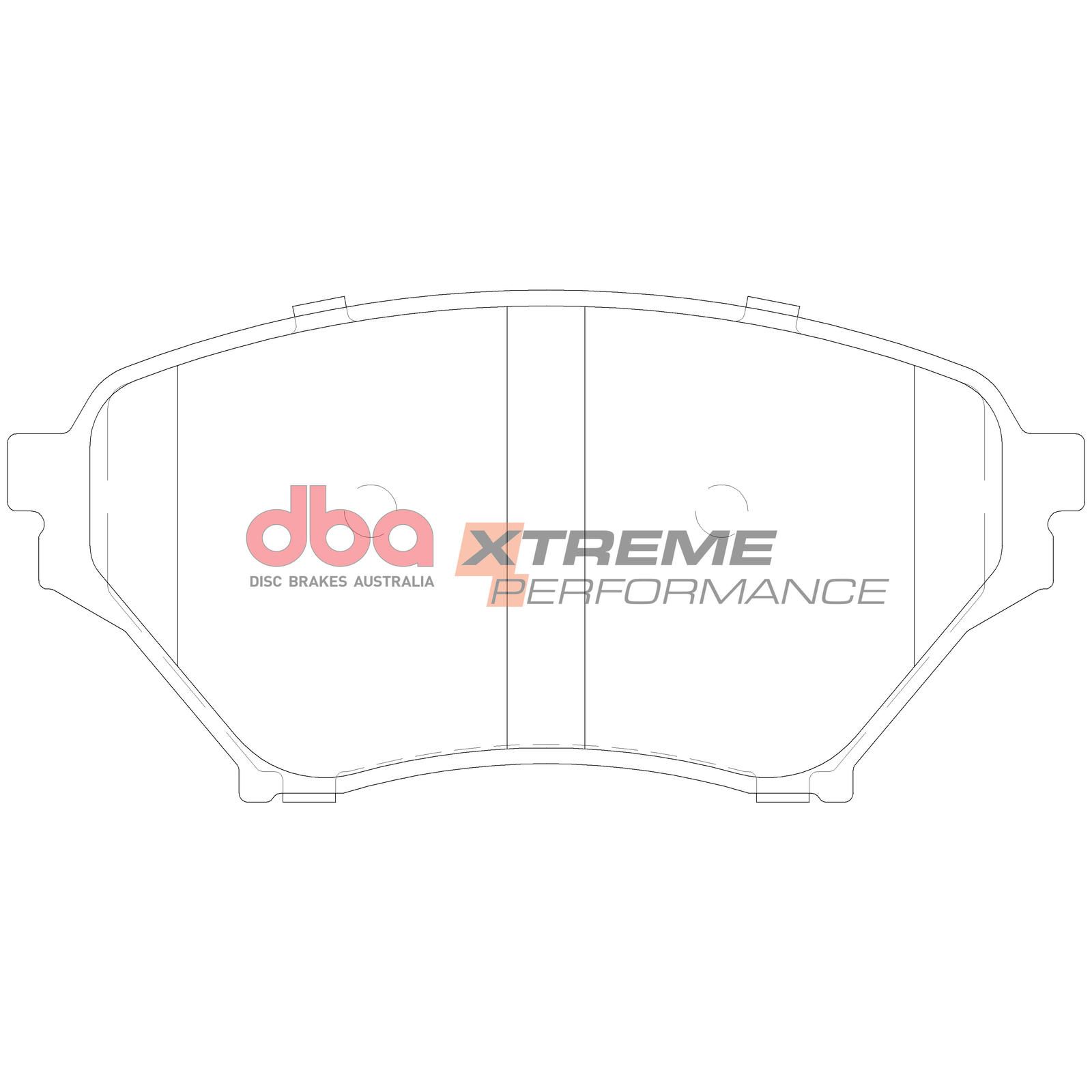 DBA XP XTREME PERFROMANCE BRAKE PADS [ Mazda MX-5 1.8L 2001-2003 F ] - TecDoc Only