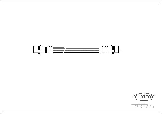 FLEXIBLE DE FREIN RENAULT-PEUGEO  0705