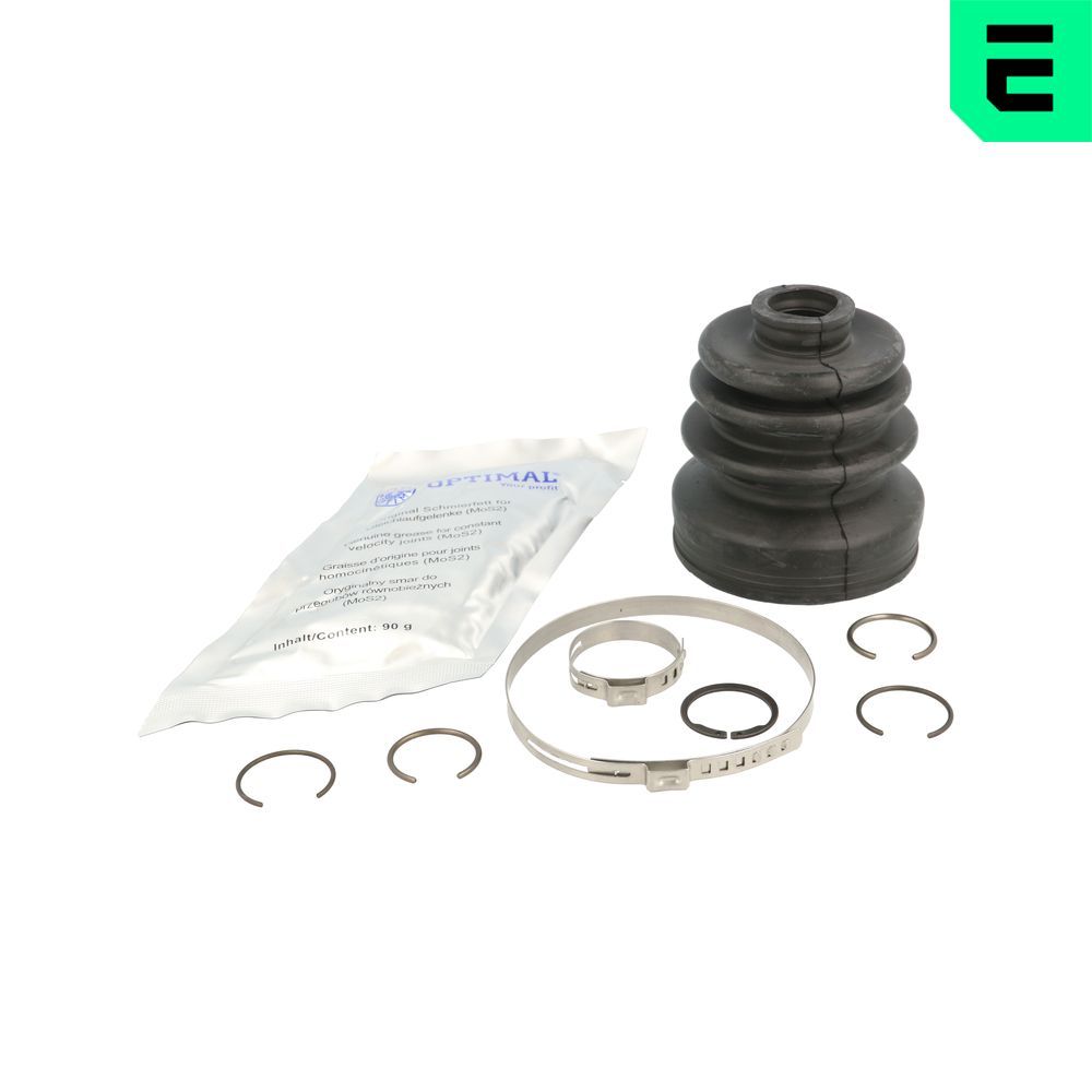 Faltenbalgsatz, Antriebswelle