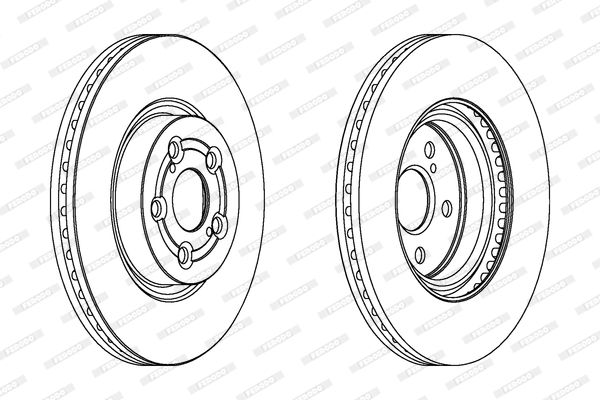 Brake Disc DDF1315C