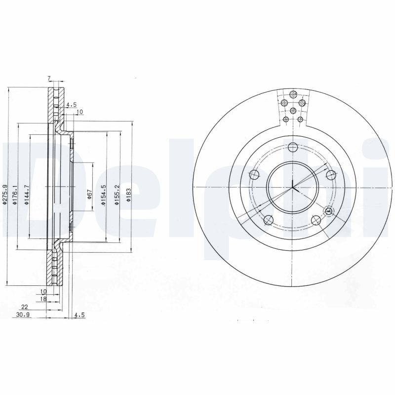 Brake Disc BG3829